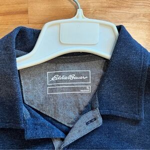 Eddie Bauer Blue Polo Shirt